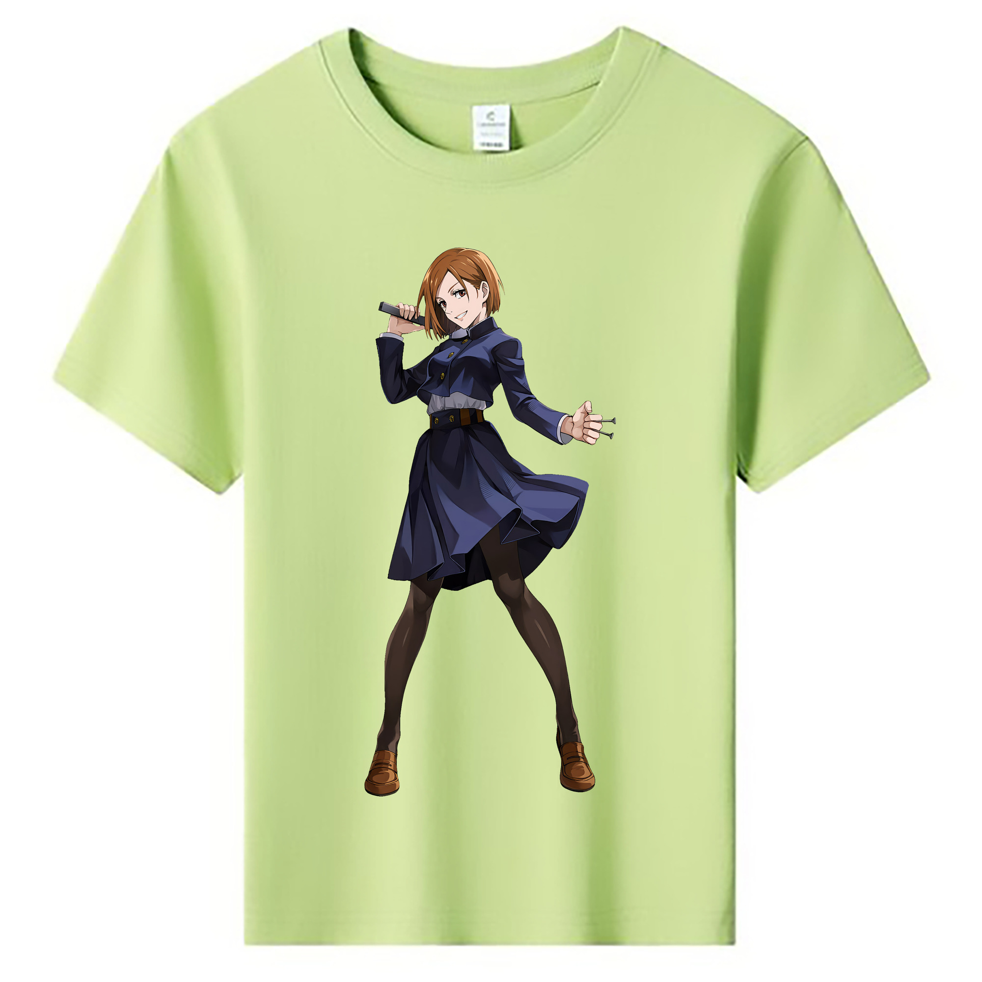 （画像用） 呪術廻戦 Jujutsu Kaisen 綿100％キッズTシャツ（フロントプリント）